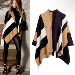 Parrish LA Color Block Shawl